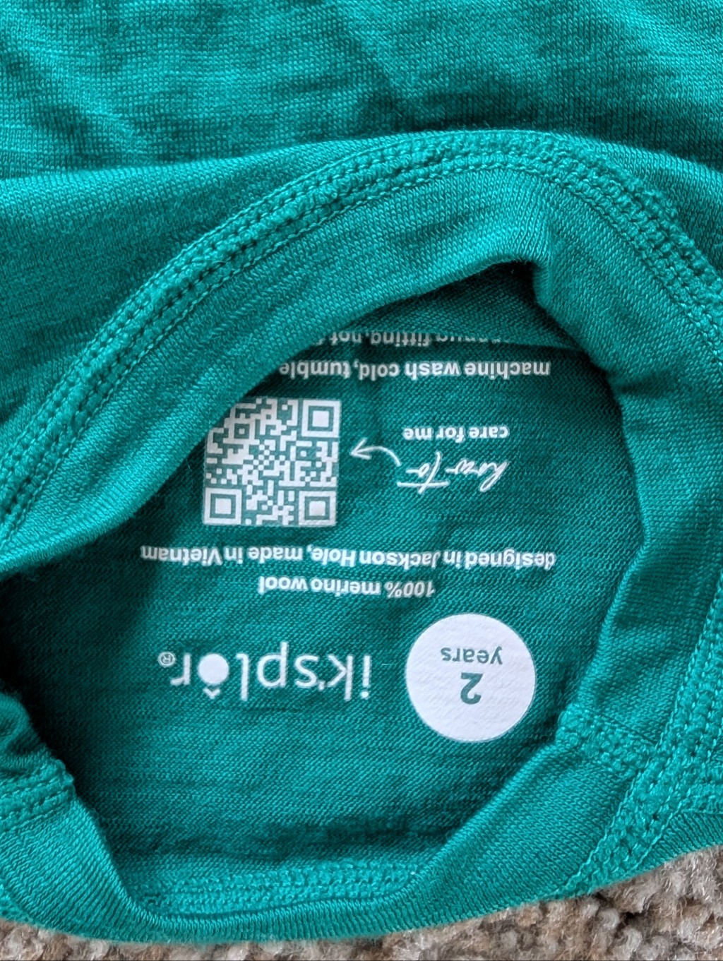Iksplor Kids Merino Wool Base Layer Set (2t) — image 4 of 4